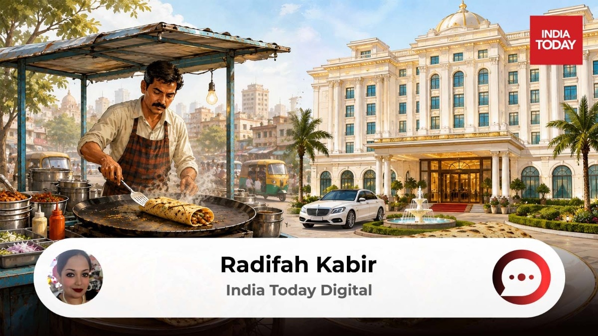 Five-star rating is for marble and amenities; the food is no safer than a thela's