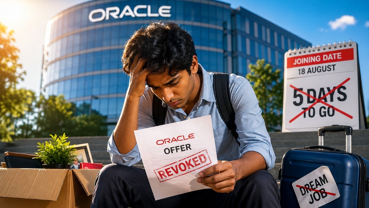 Oracle revokes job offer five days before joining, leaving him jobless