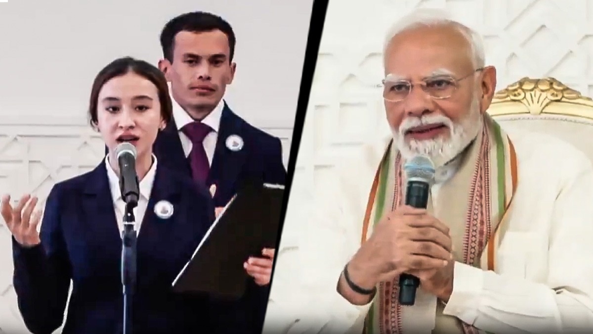 उज्बेकिस्तान के छात्रों ने हिंदी में पीएम मोदी की कविताएं सुनाकर किया भावुक