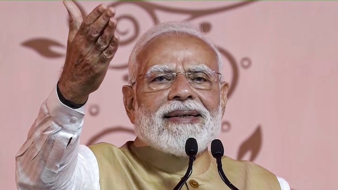 Prime Minister Narendra Modi in Mysuru on Saturday.