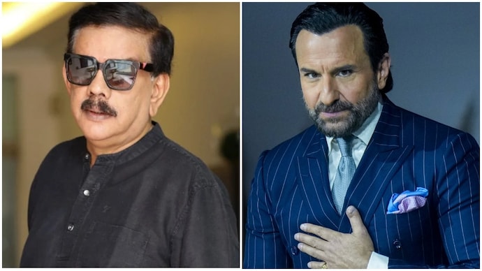 Priyadarshan's (L) shares experience of working with Saif Ali Khan (R) in Haiwaan.