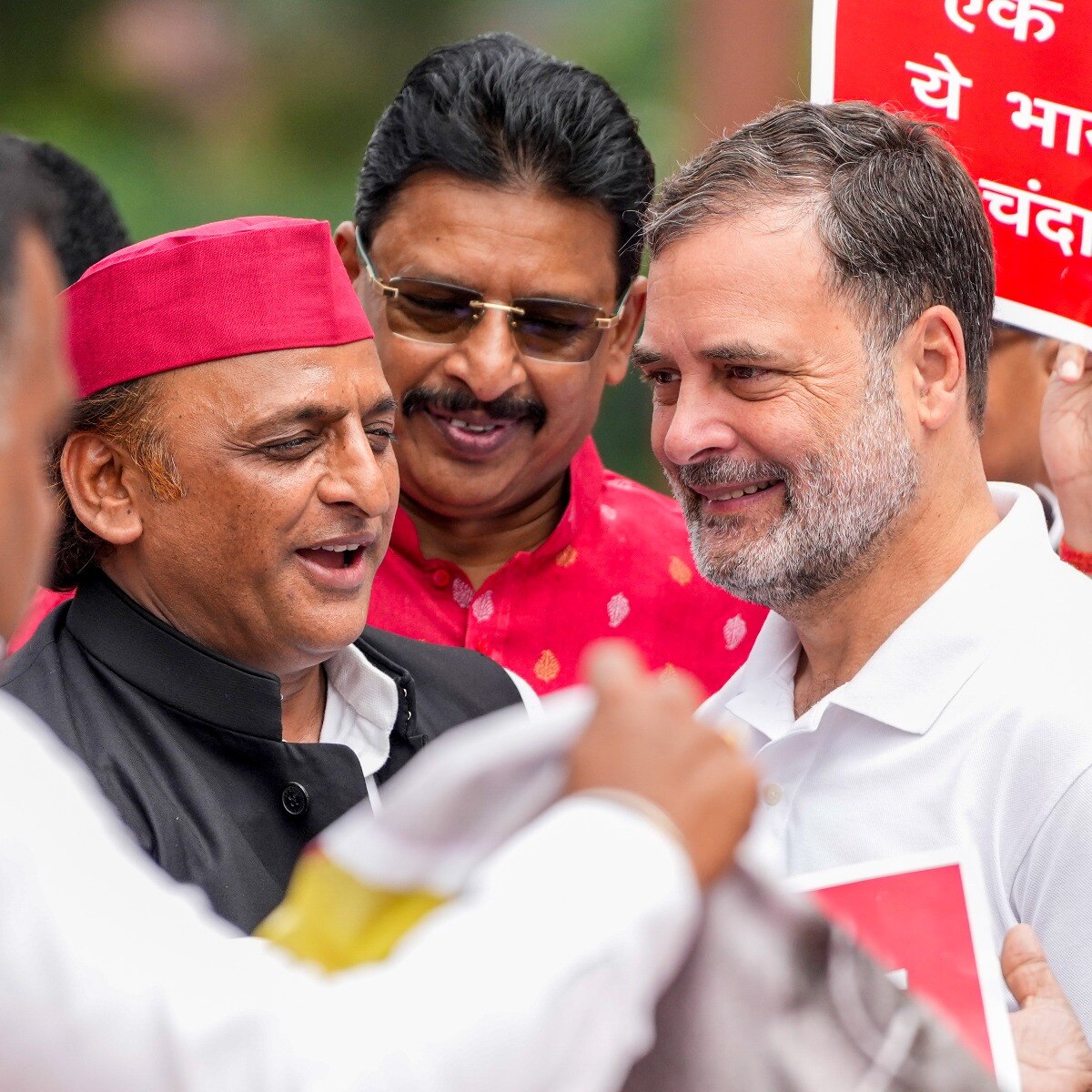Rahul Gandhi and Akhilesh Yadav