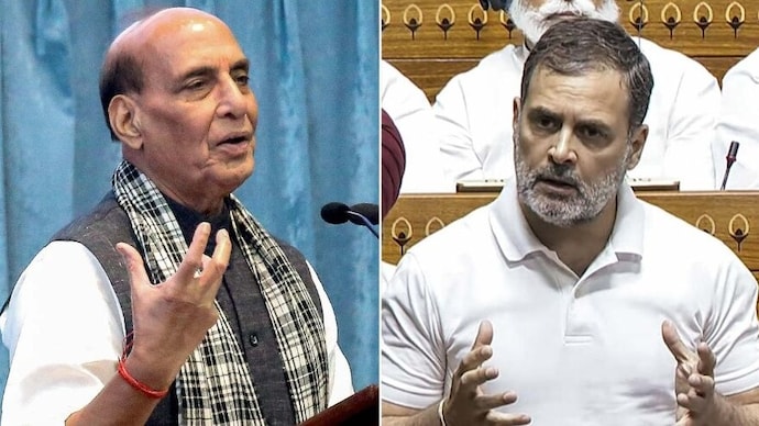 Rajnath Singh, Rahul Gandhi