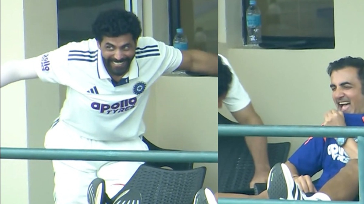 IND vs SL XI warmup: Ravindra Jadeja copies Kuldeep Yadav’s action, leaves Gautam Gambhir in splits