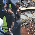 Violence and vandalism erupted after Messi's brief appearance at Salt Lake Stadium Violence and vandalism erupted after Messi's brief appearance at Salt Lake Stadium