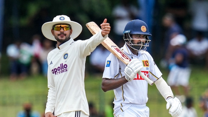 Shubman Gill's India were held to a draw in the second Test in Colombo by Sri Lanka (PTI Photo) Shubman Gill