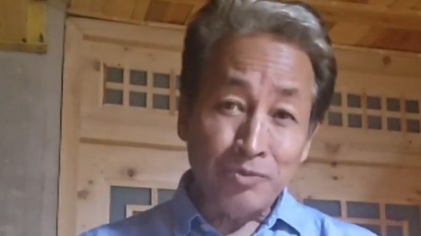 India's youth is among the best, Sonam Wangchuk says in a video message
