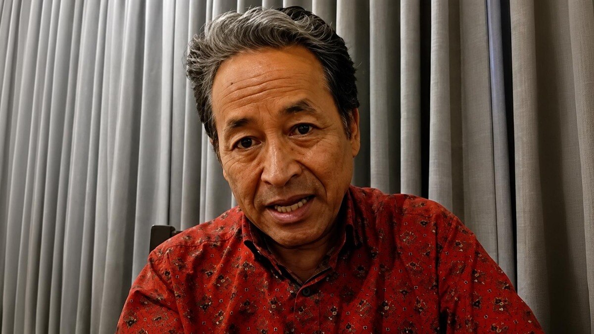Sonam Wangchuk seeks 'peaceful revolution' to reshape India's politics