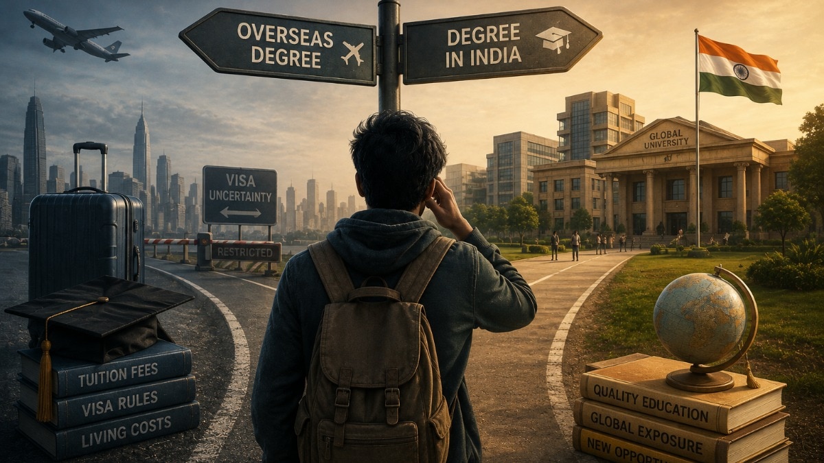 31% fewer students went abroad in 2 years. Where did India's study-abroad rush go?