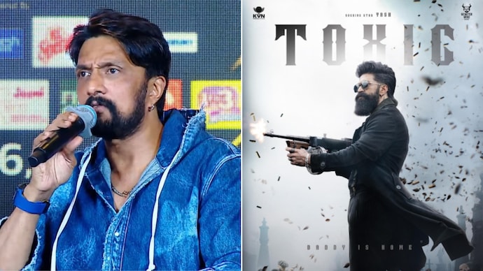 Kichcha Sudeep defended his recent comments that was in support of Yash and Toxic at a recent press conference (Photo: Colors Kannada & KVN Productions)