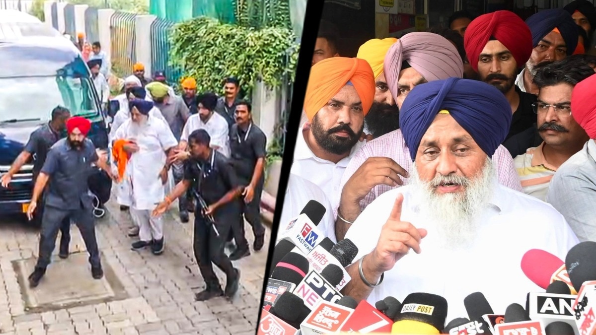 Sukhbir Badal attacked by Nihang with Kirpan in Maharashtra, suffers injury to hand