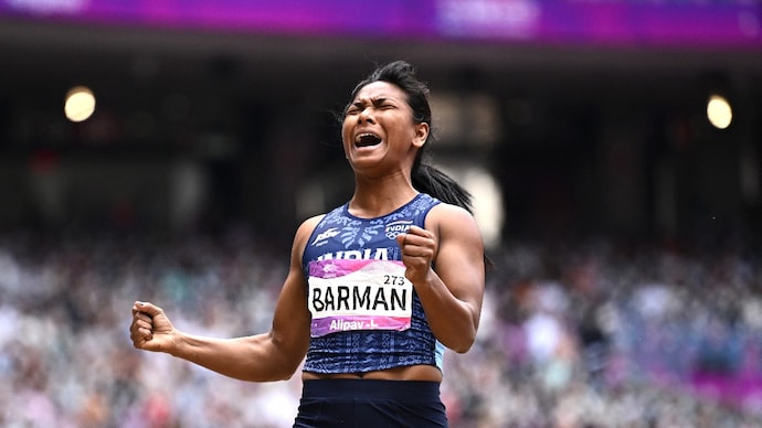 Swapna Barman announced her retirement recently (Courtesy: Reuters) Swapna Barman