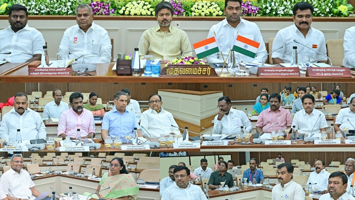 Only 21 out of 57 Tamil Nadu MPs attend CM Vijay's delimitation meeting