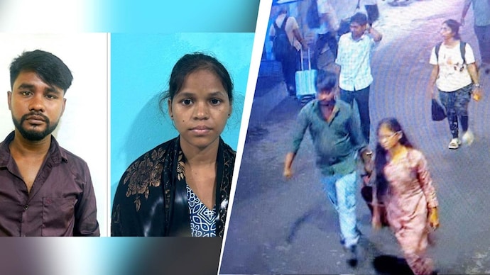 Manik Uddin Laskar, 22, from Assam's Cachar district, and his wife Bhagabati Majhi, 21, from Odisha's Kendujhar district, were arrested in Manipur's Jiribam district on Saturday.
