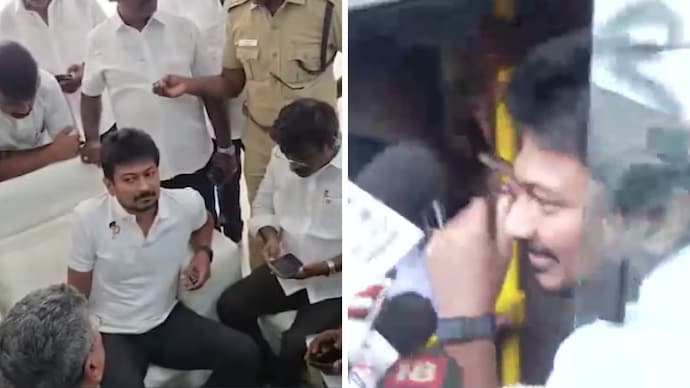 Tamil Nadu Police has detained DMK Leader Udhayanidhi Stalin for his controversial remarks involving actor Trisha during a Cauvery water protest.