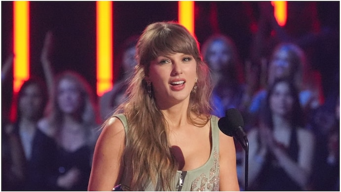 Taylor Swift talks about her Reputation era. (Credit: AP) Taylor Swift talks about her Reputation era.