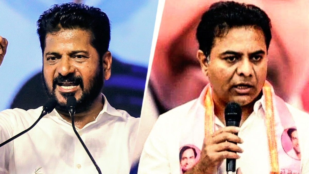 Pushed her out of home: Revanth Reddy targets KTR over rift with sister Kavitha