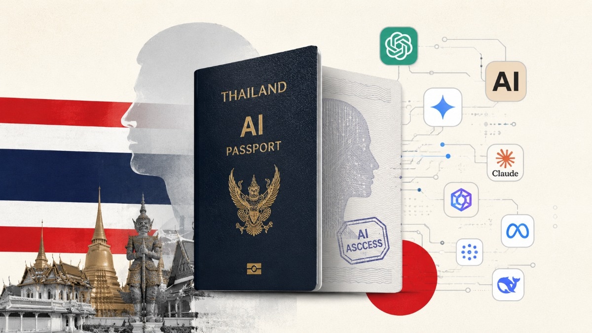 Thailand Launches 'AI Passport' Providing Free Premium AI Access to Citizens