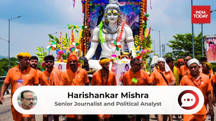 The moment a devotee lifts the Kanwar, personal identity, family background, and economic status become secondary.