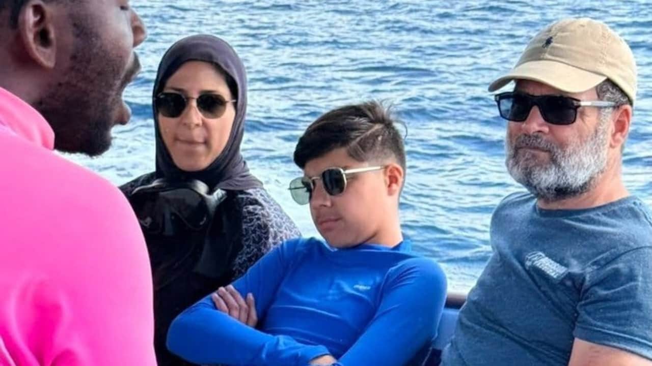 Who are they, Giriraj Singh asks over Rahul Gandhi's holiday pic. Congress reacts