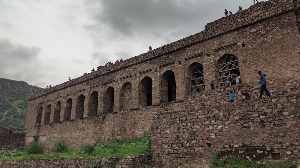 The remains of the Royal Palace.