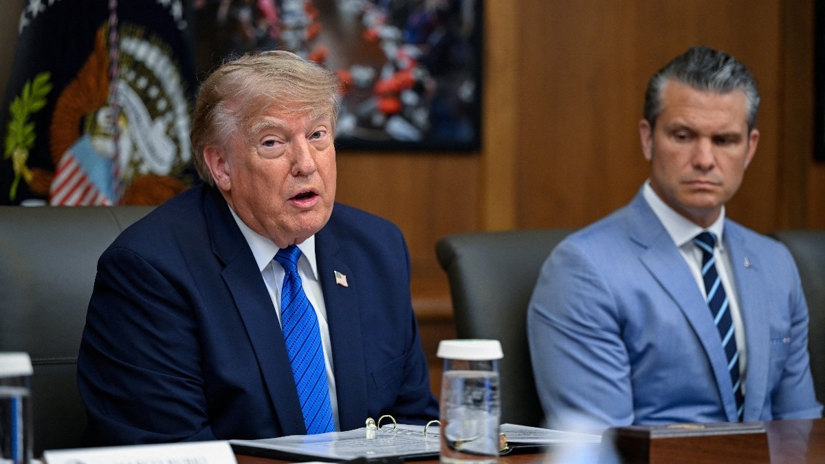 Did Trump berate Hegseth over Iran missiles crunch? Here's what White House said