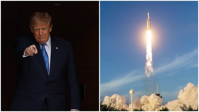 Donald Trump congratulated Nasa on the launch of the Roman telescope. (Photo: Nasa/AP) Trump once tried to shut Roman telescope. Now, he calls Nasa to congratulate