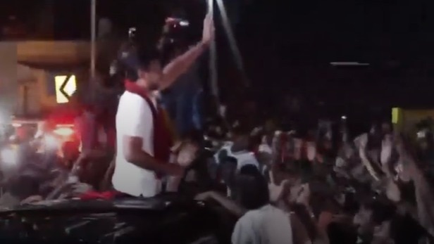 Udhayanidhi Stalin released hours after arrest in Trisha remarks case, greets crowd