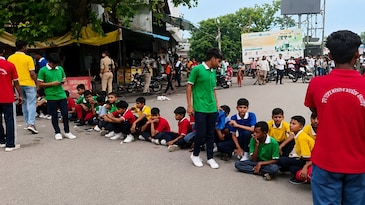 Gen Alpha students block road over food, teacher shortage at Uttar Pradesh govt school Gen Alpha students block road over food, teacher shortage at Uttar Pradesh govt school