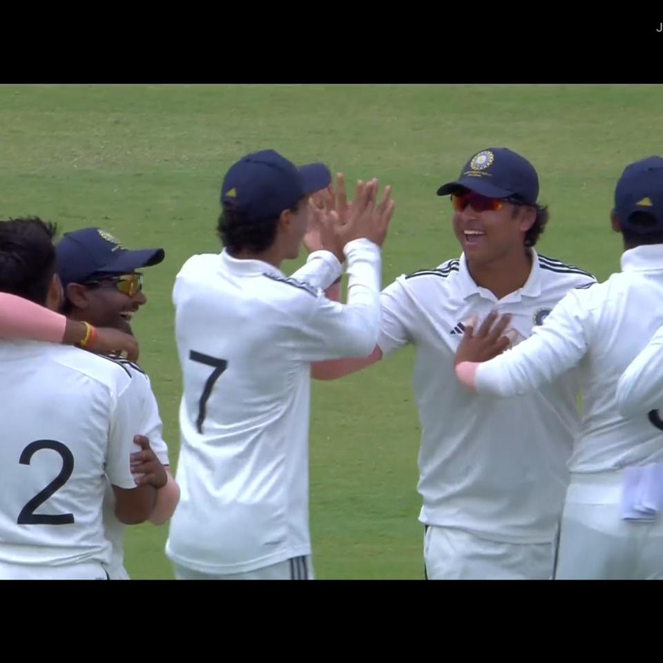 Sooryavanshi captains in Duleep Trophy, nails DRS call. His reaction is priceless