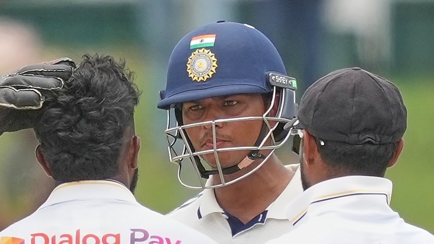 Jaiswal says "India will fight and reply" after on-field clash with Asitha Fernando