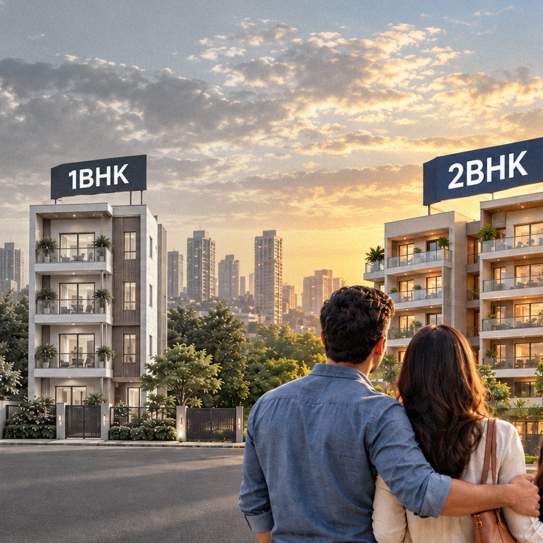 Where have all the 1 BHKs gone?