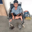 17-year-old J Santhosh with 90% disability secures BS Data Science seat at IIT Madras (Image courtesy: @iitmadras/X) (AI enhanced) 17-year-old J Santhosh with 90% disability secures BS Data Science seat at IIT Madras (Image courtesy: @iitmadras/X) (AI enhanced)