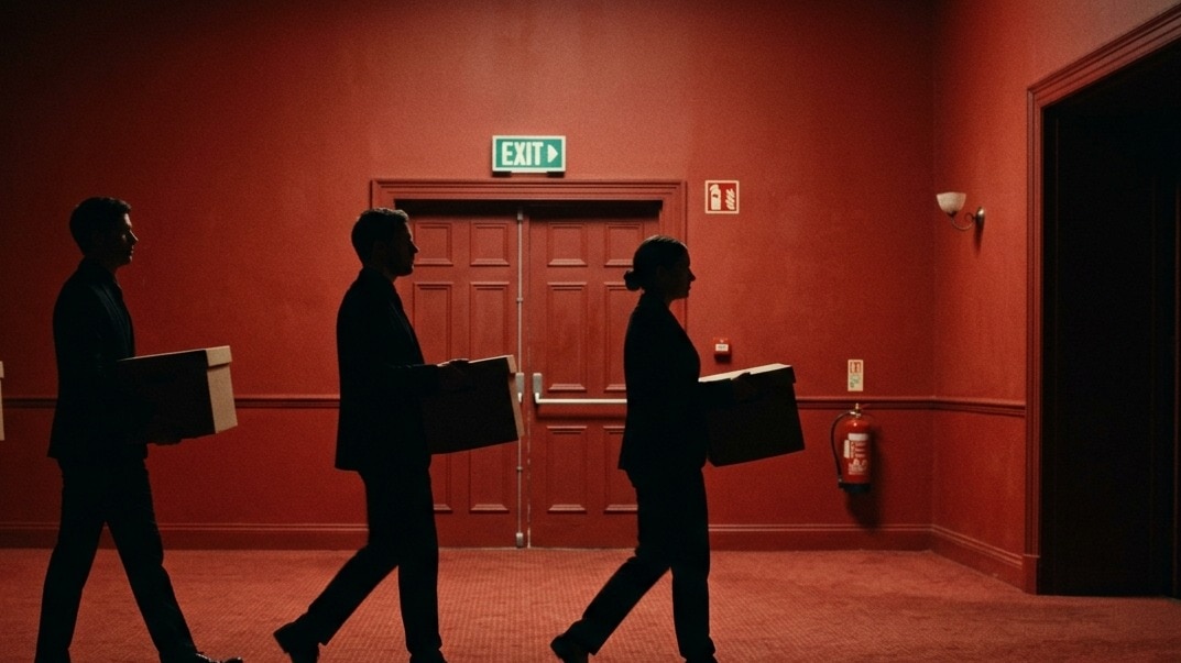 1.76 lakh layoffs in 9 months: What is happening to the global jobs market (AI generated image) 1.76 lakh layoffs in 9 months: What is happening to the global jobs market (AI generated image)