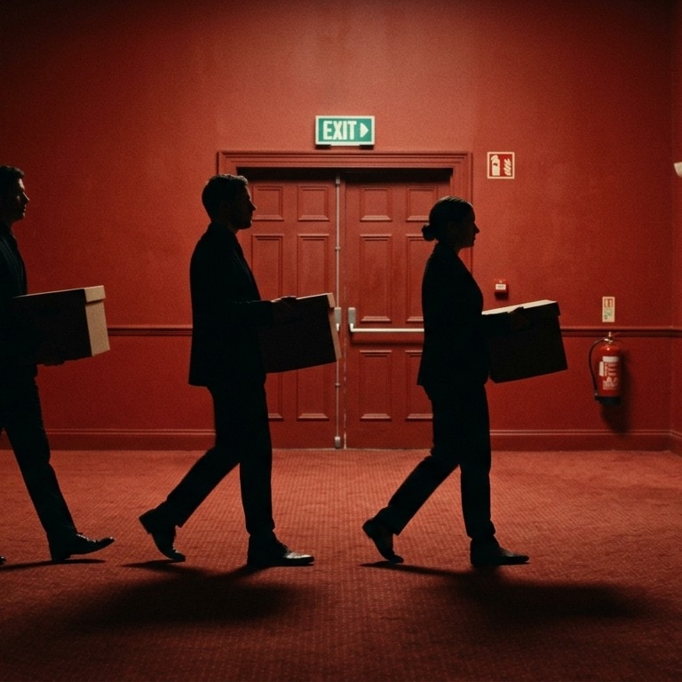 1.76 lakh layoffs in 9 months: What is happening to the global jobs market (AI generated image)