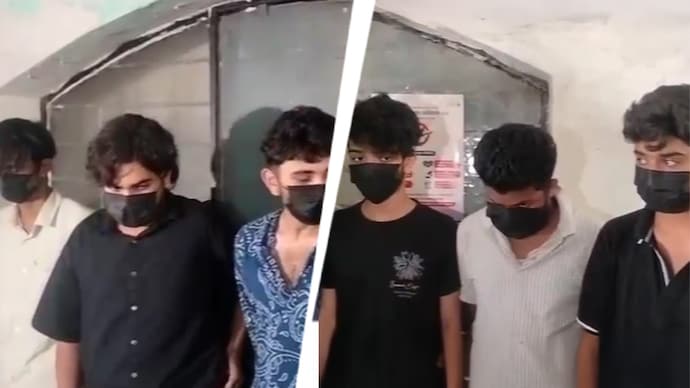 Six students arrested by Dehradun Police in an MDMA drug case. (Source: ITG)