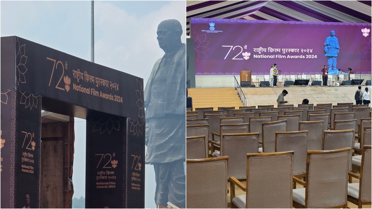 Inside 72nd National Film Awards: Gujarat's Kevadia decked up before ceremony