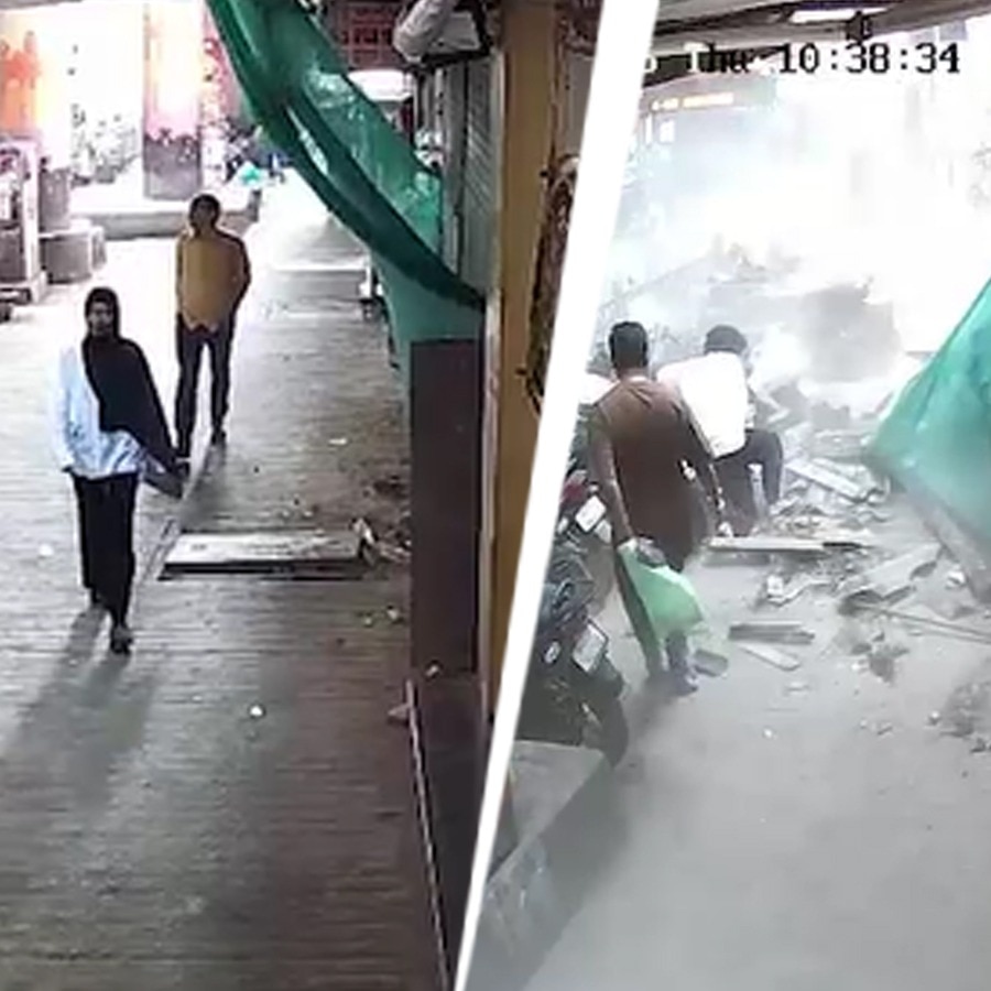 Balcony portion collapses on 49-year-old man in Mumbai, death caught on camera