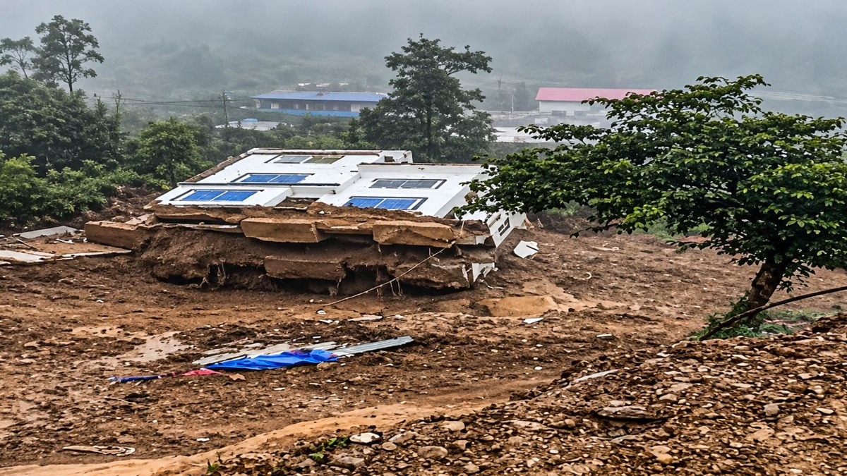 Video: Mountain vanishes in seconds in Nepal landslide as heavy rain kills 24