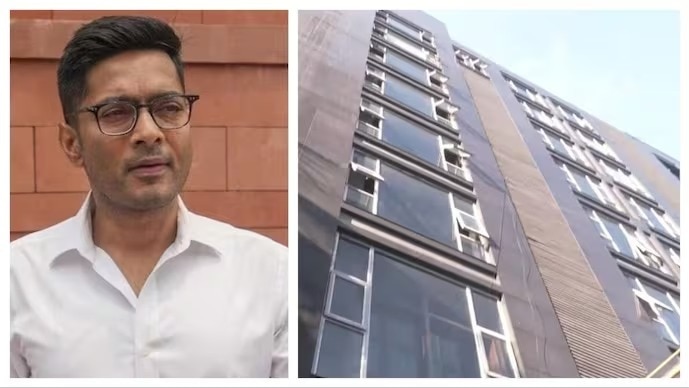 The commercial building at Kolkata's Camac Street where Abhishek Banerjee's office is located. Abhishek Banerjee