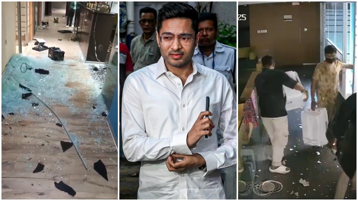 TMC Leader Abhishek Banerjee's Office Vandalised; Allegations Leveled Against BJP