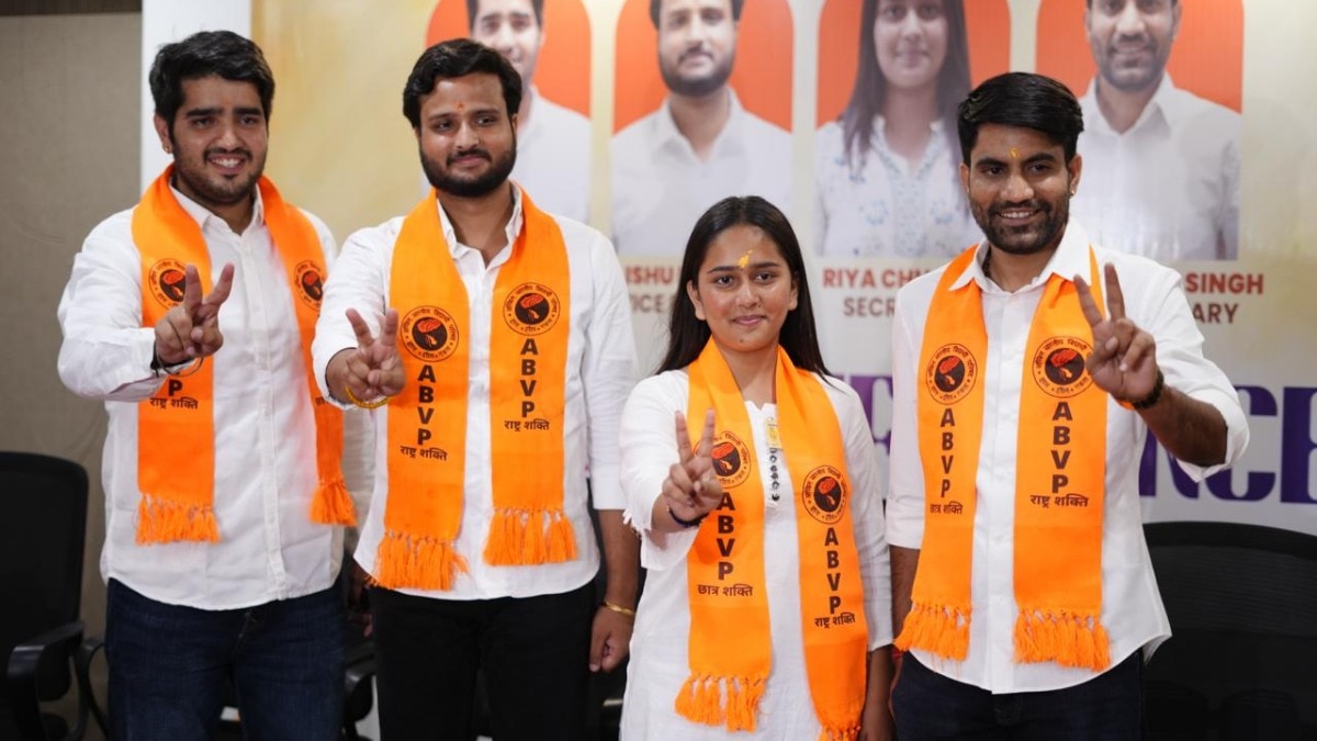 ABVP fields four sportspersons for DUSU 2026: Their international games connection