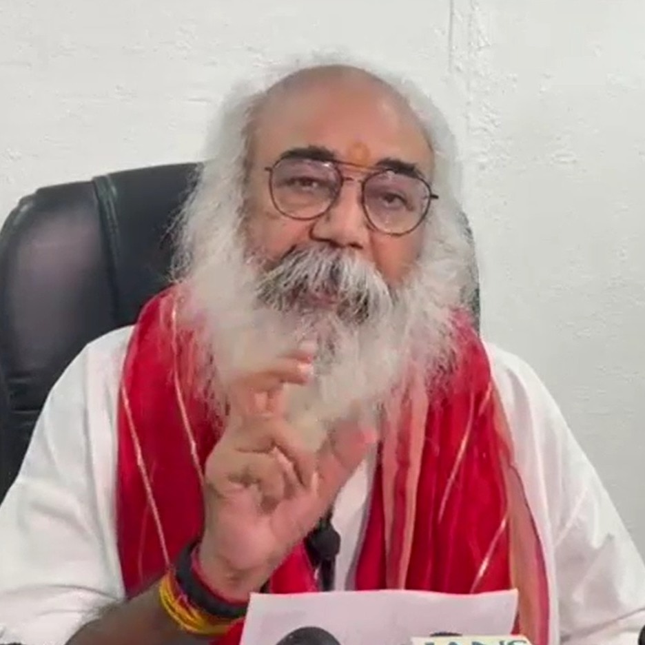Acharya Pramod Krishnam alleges Babbar Khalsa threat over Kalki Dham construction