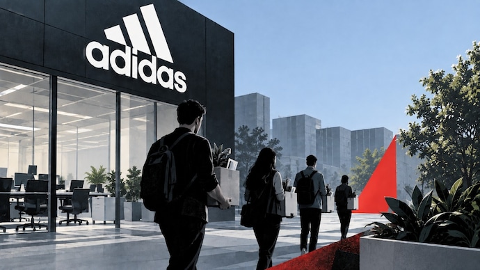 Representative image created using AI Adidas