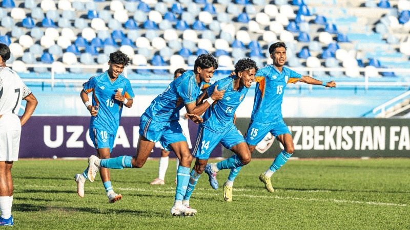 India Crush Bangladesh 3-0 to Secure AFC U20 Asian Cup Qualification After 20-Year Wait