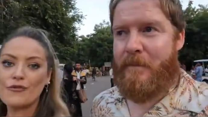 After encountering the scammers, the Irish couple said it was their worst day in India. After encountering the scammers, the Irish couple said it was their worst day in India.