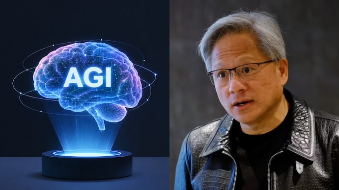 Nvidia CEO Jensen Huang believes that GPT-6 Astra is the start of AGI, but experts are not so convinced. (Photos: AI generated/Reuters)