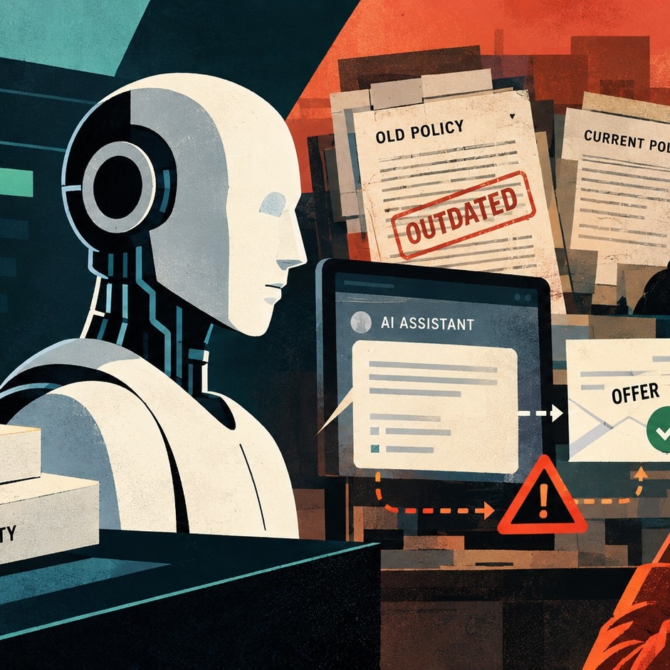 Ai can win the benchmark and still fail the customer