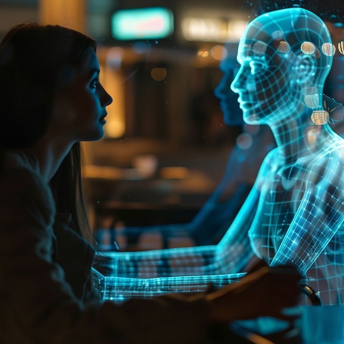 When conversational AI moves beyond questions and into a more intimate space