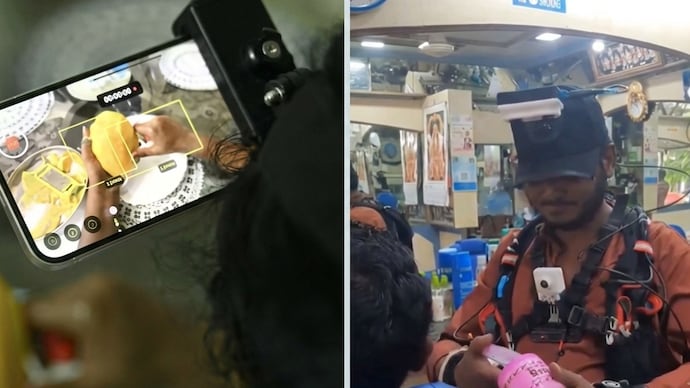 AI is learning human jobs: From barbers to factory workers, no job may be too small(Photos: (l) AFP | (r) X/@hvgoenka) AI is learning human jobs: From barbers to factory workers, no job may be too small (Left image courtesy: R Satish Babu/AFP) (Right image courtesy: X/@hvgoenka)